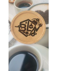 lot 10 dessous de verre & tasse en bambou 95mm *5mm